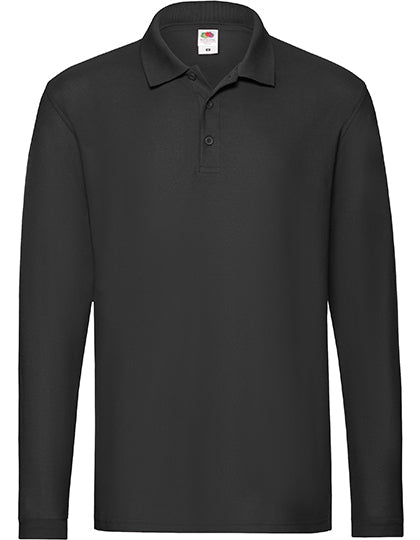 Fruit Of The Loom Polo Premium Lange Mouwen