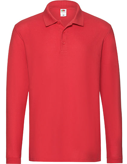 Fruit Of The Loom Polo Premium Lange Mouwen