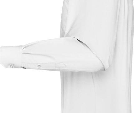 James and Nicholson Heren Longsleeve Poplin Shirt (Wit)