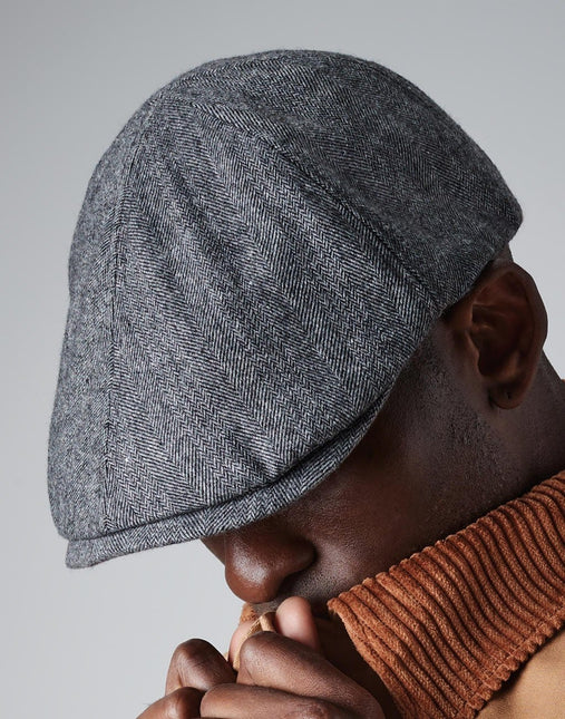 Beechfield Ivy Flat Cap Grijs