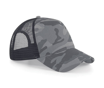Beechfield Snapback Trucker Pet Camo