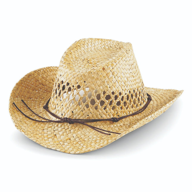 Beechfield Cowboy Hoed Stro