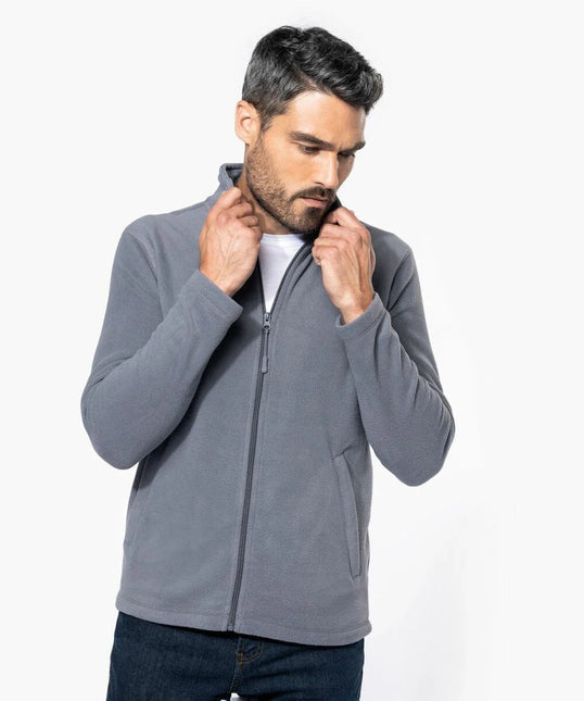 Sweat Vest Kariban Micro Fleece met Rits