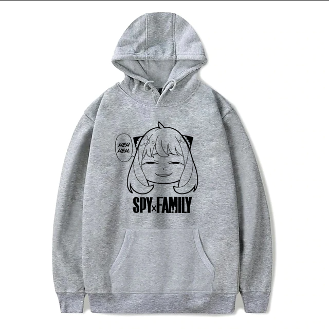 Anya Hoodie Grijs Spy X Family