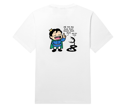 Bojji en Kage cute T-shirt Wit