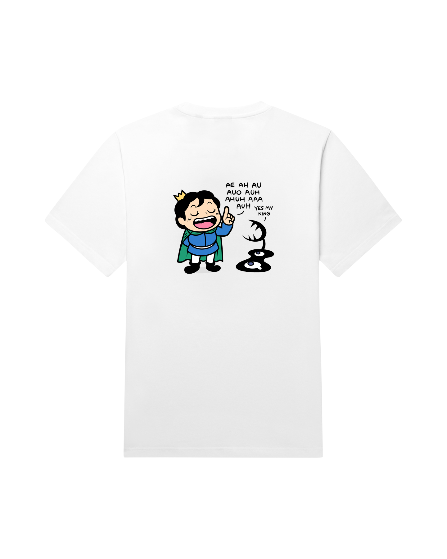 Bojji en Kage cute T-shirt Wit