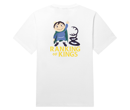 Bojji & Kage T-shirt Wit Ranking of Kings
