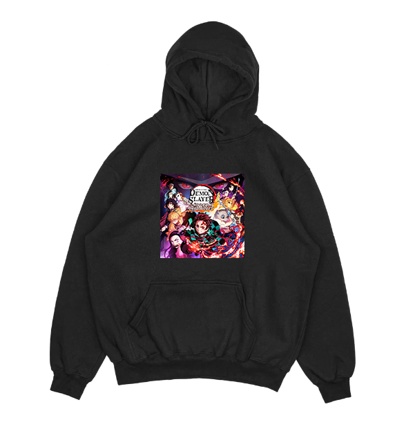 Demon Slayer Hoodie Trui Zwart Group