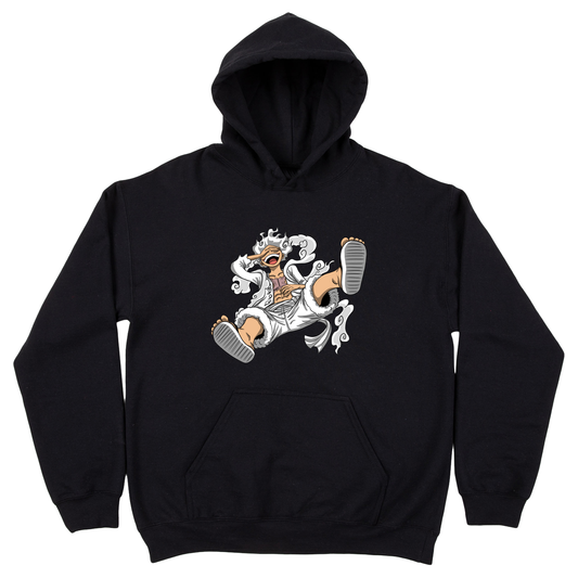 Luffy Gear 5 hoodie zwart One Piece